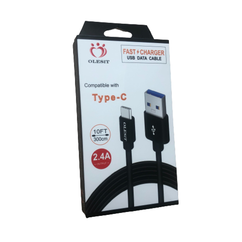 Wholesale Fast Charging USB Data Cable Type C 10 Feet 