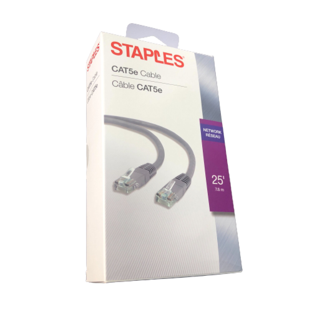 wholesale-staples-ethernet-cable-for-internet-25-feet-7-6m-long-cat5e