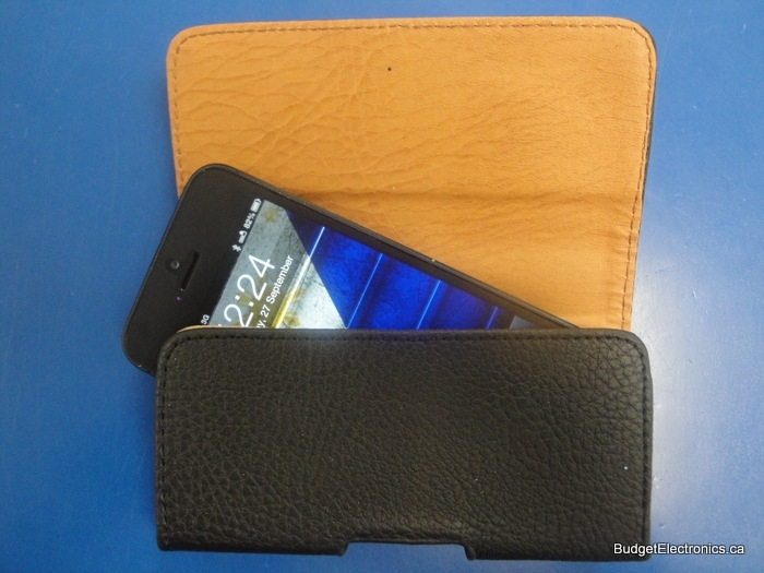 iPhone 5 Leather Holster